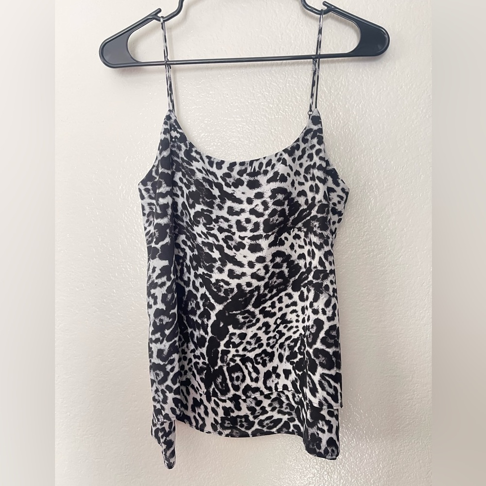 Rachel Zoe animal print top